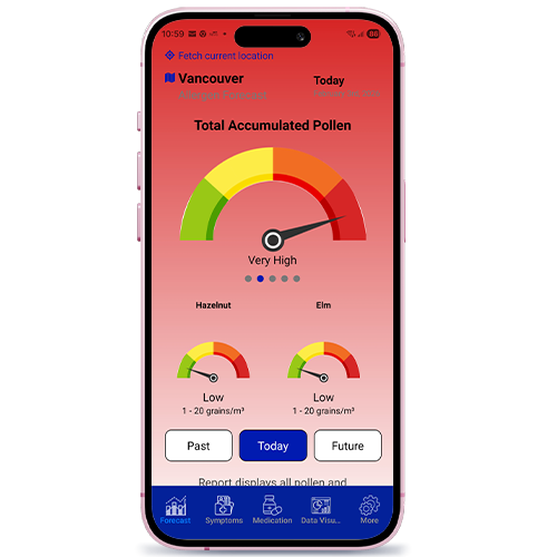 Canada aerobiology app